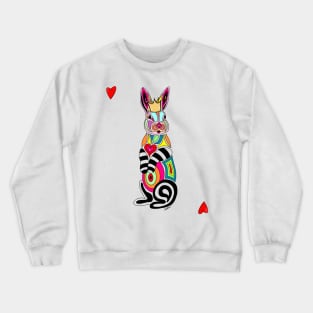 King rabbit Crewneck Sweatshirt